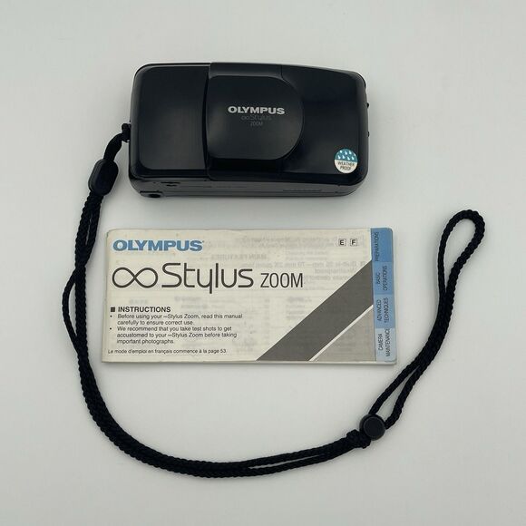 OLYMPUS Infinity Stylus Zoom 35-70mm 35mm Film Point & Shoot Camera - Tested